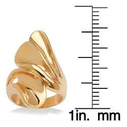 Toscana Collection 18k Goldplated Bypass Ring  