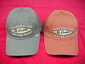 St Croix Fly Rod Hats Logo Caps GREAT NEW  