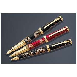  Cross 2012 Year of the Dragon SE Rollerball Pen   Red/Gold 