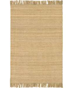 Hand woven Jute Natural Rug (10 x 135)  Overstock