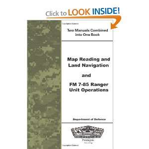  Map Reading and Land Navigation and FM 7 85 Ranger Unit 