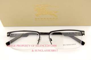 Brand New BURBERRY Eyeglasses Frames BE 1170 1001 BLACK for Men 100% 