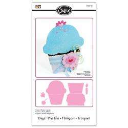 Sizzix Bigz Pro Cupcake Card and Pocket Die cut  