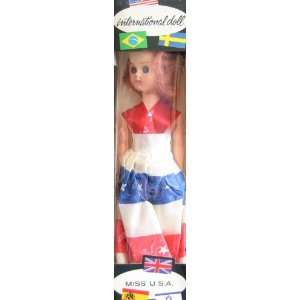  International Doll Miss U.S.A. 8 Collector Doll World of 