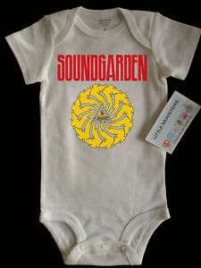 Soundgarden Badmotorfinger Baby Onesie  
