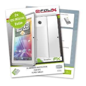  2 x atFoliX FX Mirror Stylish screen protector for HTC 