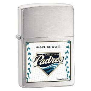  San Diego Padres Chrome Zippo Lighter