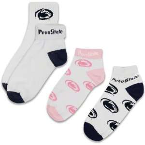   Penn State Nittany Lions Womens 3 Pair Sock Pack: Sports & Outdoors