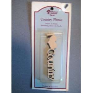  Unfinished Wood Craft Country Phrase  I Love Country 