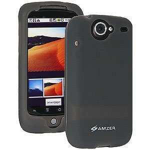 New Amzer Silicone Skin Jelly Case Grey For Google Nexus One Pb99100 