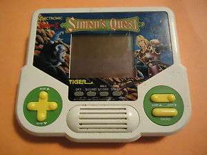 Castlevania II 2 Simons Quest Tiger Electronic Handheld Arcade Game