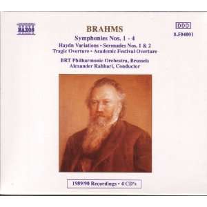  Brahms Symphonies Nos. 1 4 (Box Set) Johannes Brahms 