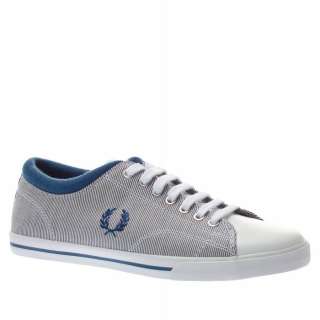 Fred Perry Reprise Stripe Leather Uk Size White Trainers Shoes Mens 
