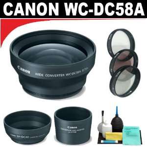  Canon WC DC58A Wide Converter Lens for the S5 IS, S3 IS 