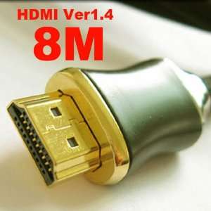   plating Copper HDMI Ver 1.4 Cable 3D (8 meter) (00900 4) Electronics