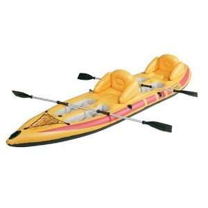 Coleman 2 Person Sit On Top Deluxe Touring Kayak with Paddles:  