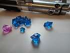 3x Star Wars Jedi Lightsaber Crystals for prop replicas (blue)
