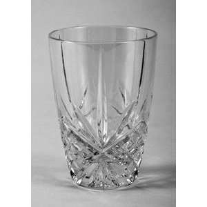 CRYSTAL CUT WINE & ALL PURPOSE DRINKING GLASS SET OF 6  