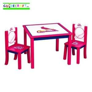 St. Louis Cardinals Youth Table and Chairs:  Sports 
