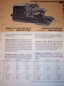 Vtg New Britain Machine Co Catalog~Bar/Chucking/Lathes  