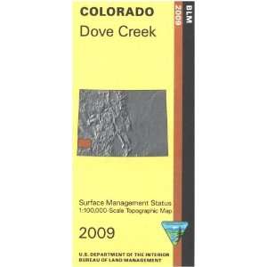  Map Dove Creek Surface Management (9781411325517) BLM 