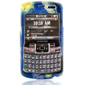  Crystal Hard Cover with Starry Night Design Case with Clear 