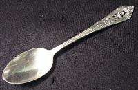 ROSE POINT   WALLACE 2 STERLING TEASPOONS  