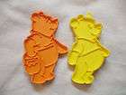 Walt Disney Winnie The Pooh Vintage Cookie Cutters Lot of 2