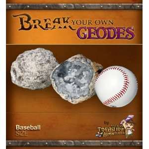  Break Your Own Geode Baseball Size Toys & Games