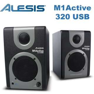 Alesis M1Active 320 USB Computer Monitor Speakers New  