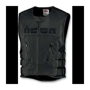 Icon Regulator GSXR Vest , Size Sm Md, Gender Mens, Color Black 