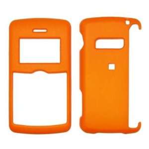  Orange Rubberized Snap On Cover Hard Case Cell Phone 