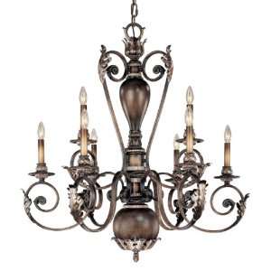   Silver Highlights and Avorio Mezzo Glass N6508 242