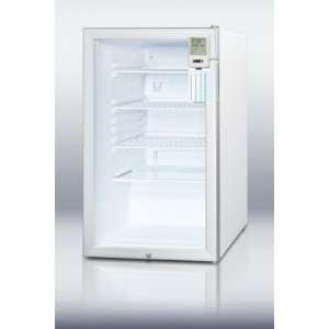 SCR450LBIMEDDTADA 4.1 cu. ft. Refrigerator With Glass Door Factory 