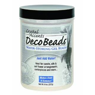  Deco Beads DB C Clear 1/2 Ounce Packet Patio, Lawn 