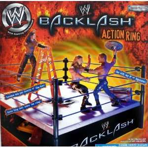  WWE Backlash Action Ring for Wrestling Action Figures by 