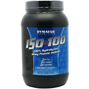 Dymatize 100% Hydrolyzed Whey Protein Isolate, Gourmet Vanilla, 2 lbs 