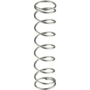 Stainless Steel 316 Compression Spring, 0.3 OD x 0.022 Wire Size x 1 