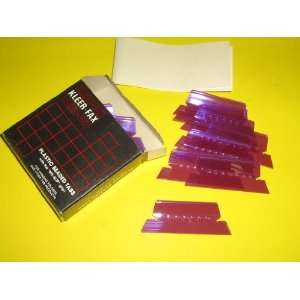   Wide, With Blank Inserts, Translucent Pink, 0 142