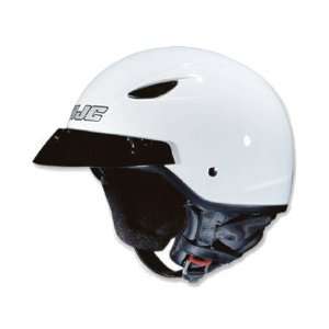  HJC CL 21M Half Helmet Small  White: Automotive