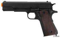  M1911 1911 WWII Spring Action METAL Black Die Cast Airsoft Pistol Gun