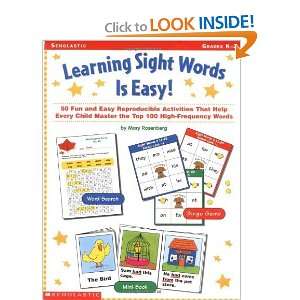  Learning Sight Words is Easy! (Grades K 2) [Paperback 