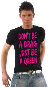 BORN THIS WAY t shirt Lady gaga dont be a drag just be  