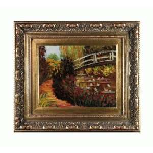Art Reproduction Oil Painting   The Japanese Bridge with Baroque Wood 