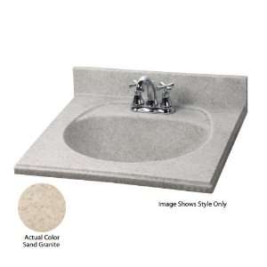   22D Sand Granite Cultured Marble Vanity Top OL4922656 Toys & Games