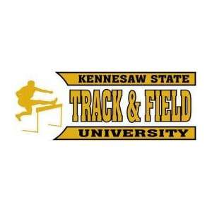  DECAL B KENNESAW STATE UNIVERSITY TRACK & FIELD BAR SERIES 