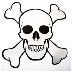  Pirate Skull and Crossbones Cutout Toys & Games