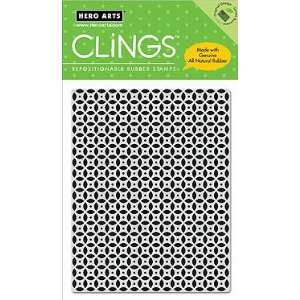    Circle Pattern   Cling Rubber Stamps: Arts, Crafts & Sewing