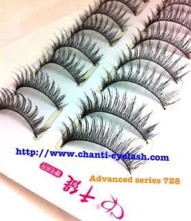 Wholesale 100 Pair False Eyelashes Eye Lashes Advanced Series Chanti 