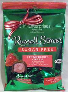 Russell Stover Sugar Free Strawberry Cream Candy 3 oz  